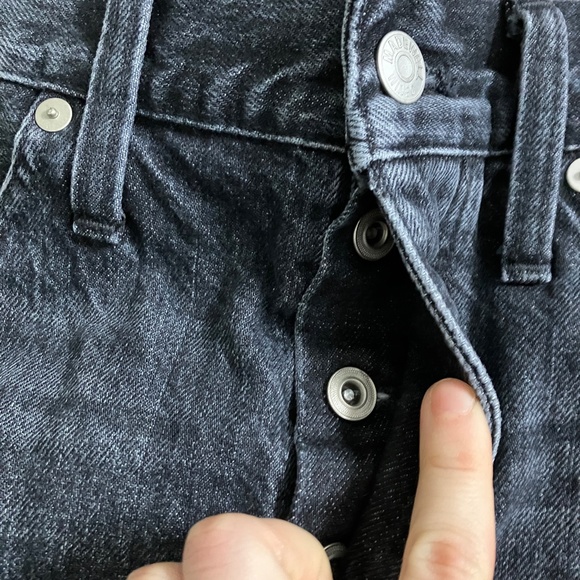 Madewell relaxed denim shorts button fly 100% cotton size 29 - Picture 8 of 11